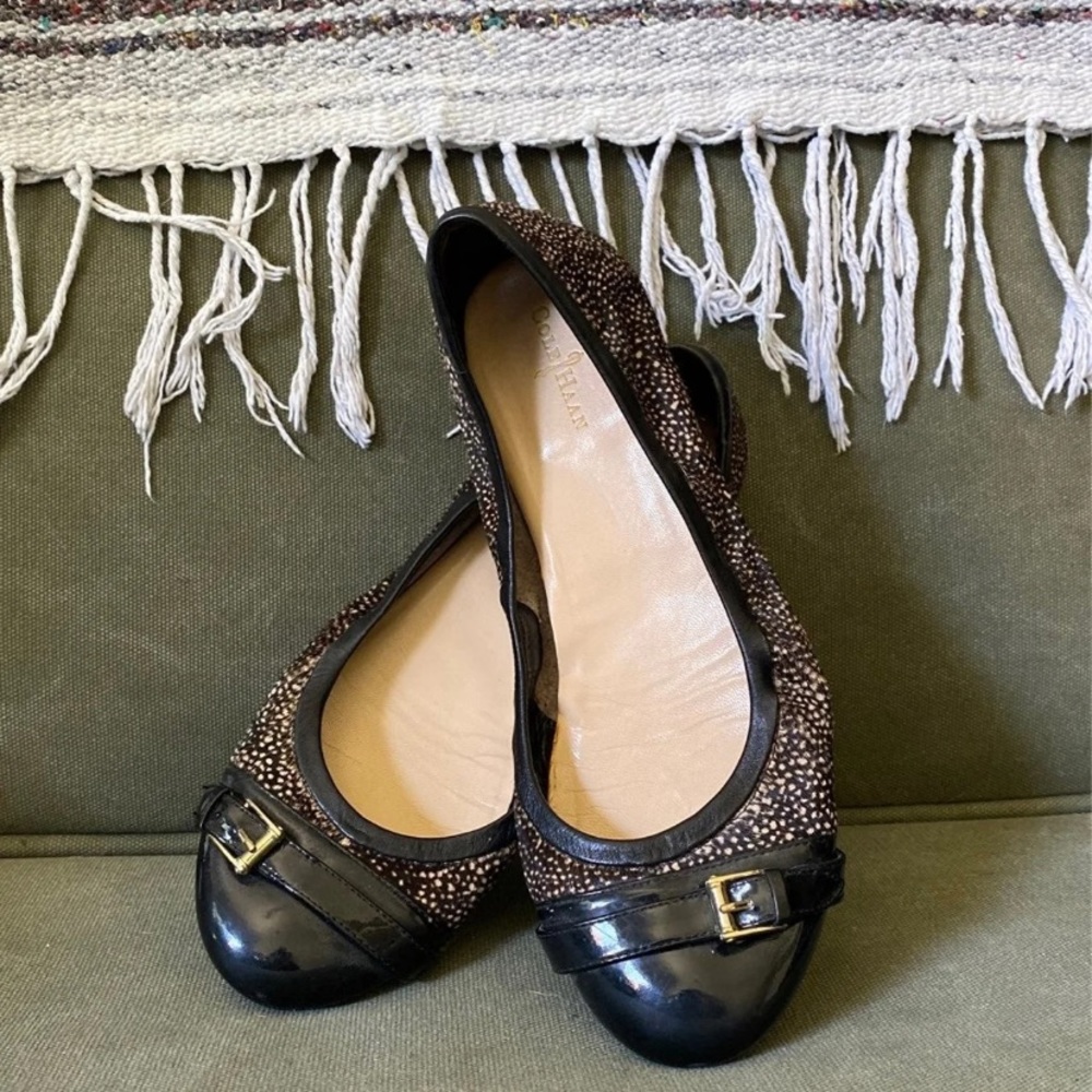 [COLE HAAN x NIKE AIR] "Reesa" Leather Flat
